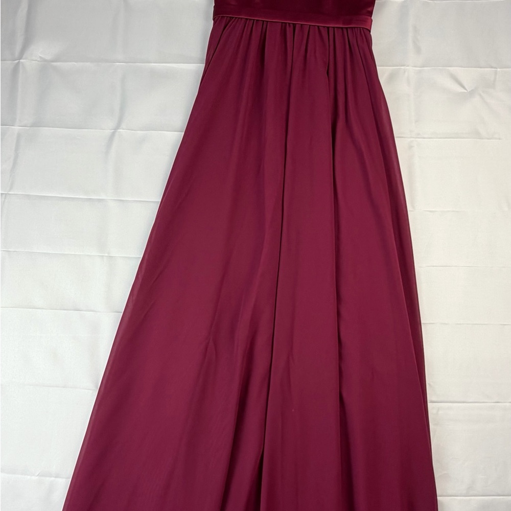 Allure Bridals Deep Red Wedding Gown